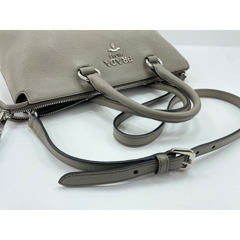 PRADA 2WAY Sac à main gris WS31808