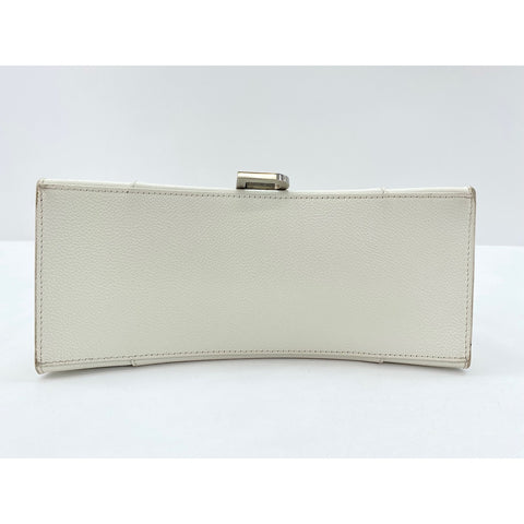 BALENCIAGA 2-Way Hourglass Handtasche weiß WS31811