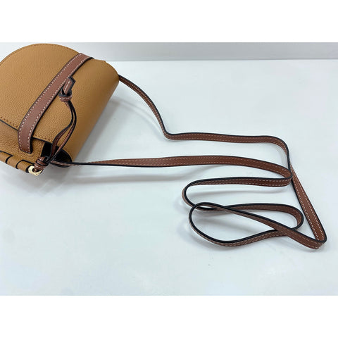 LOEWE Leather Gate Mini Shoulder Bag Brown WS31812