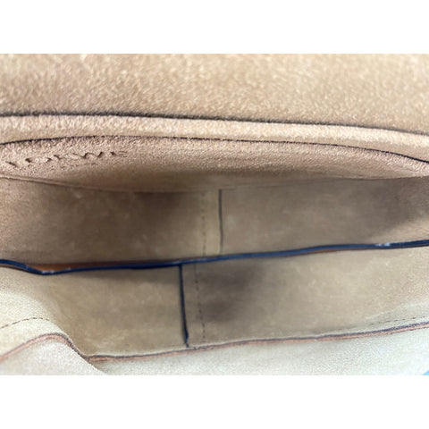 LOEWE Leather Gate Mini Shoulder Bag Brown WS31812