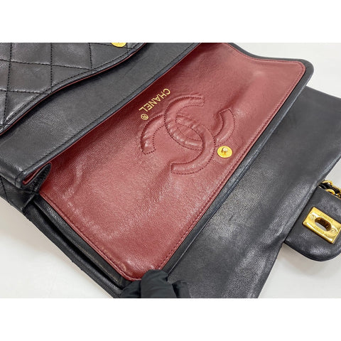 CHANEL Matrasse 25 Sac à bandoulière noir WS31813