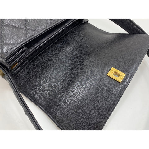 CHANEL Matrasse Shoulder Bag black WS31814