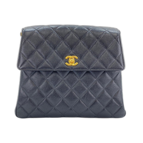 CHANEL Matrasse Shoulder Bag black WS31814