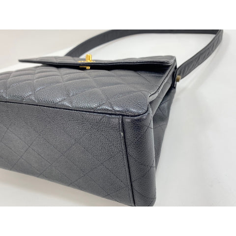 CHANEL Matrasse Shoulder Bag black WS31814