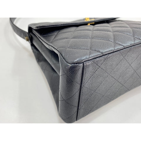 CHANEL Matrasse Shoulder Bag black WS31814