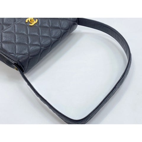 CHANEL Matrasse Shoulder Bag black WS31814