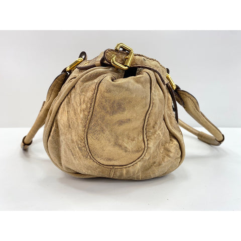 Chloe Paddington Handbag gold WS31815