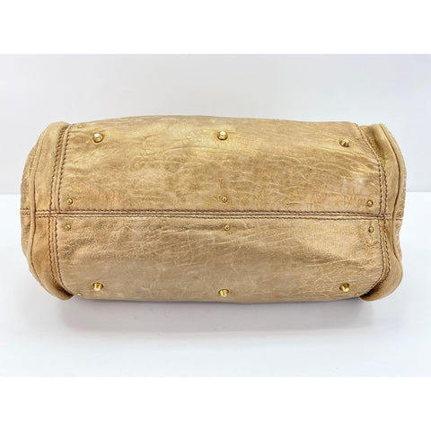 Chloe Paddington Handbag gold WS31815