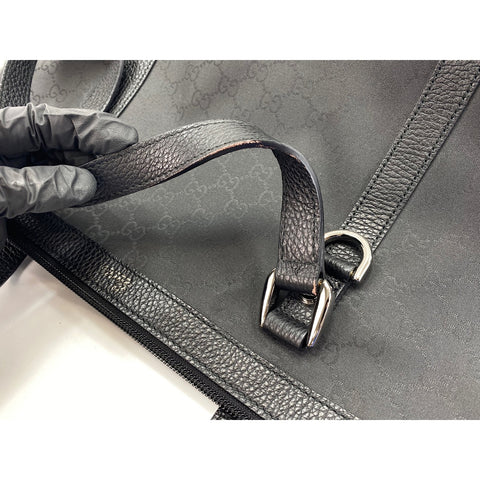 GUCCI Nylon Tote Bag black WS31817