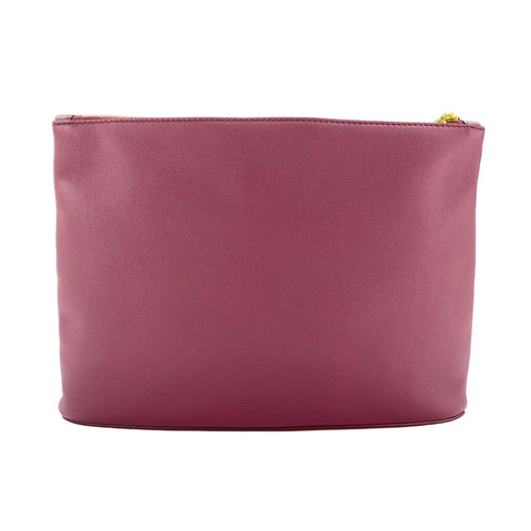 LOEWE oblong pouch Clutch bag wine-red WS31818