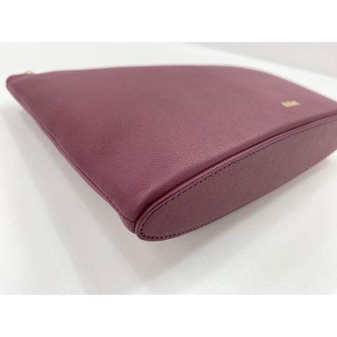 LOEWE oblong pouch Clutch bag wine-red WS31818