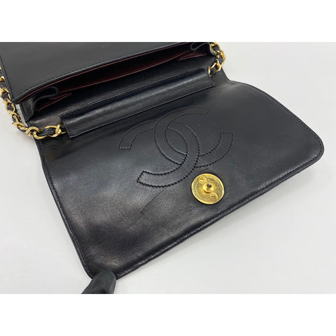 CHANEL Matrasse Shoulder Bag black WS31819