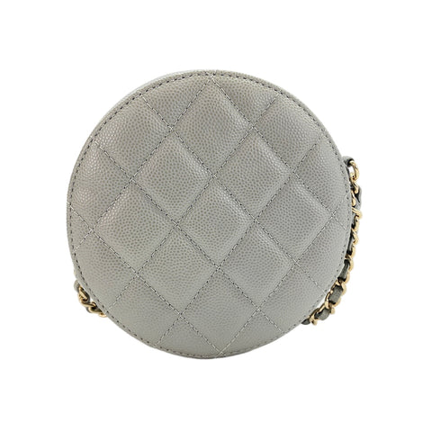CHANEL Matrasse Shoulder Bag gray WS31820