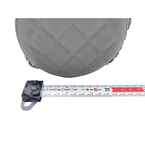 CHANEL Matrasse Shoulder Bag gray WS31820