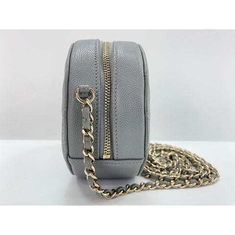 CHANEL Matrasse Shoulder Bag gray WS31820