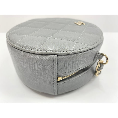 CHANEL Matrasse Shoulder Bag gray WS31820
