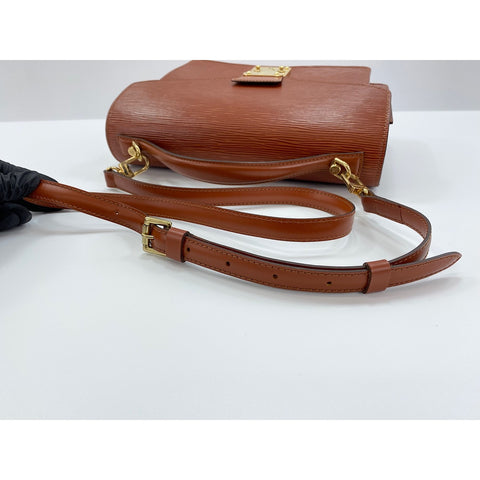 LOUIS VUITTON 2WAY Monceau Handbag Brown WS31823