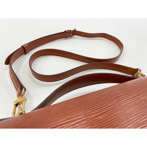 LOUIS VUITTON 2WAY Monceau Handbag Brown WS31823