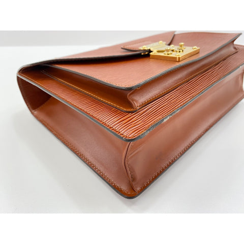 LOUIS VUITTON 2WAY Monceau Handbag Brown WS31823