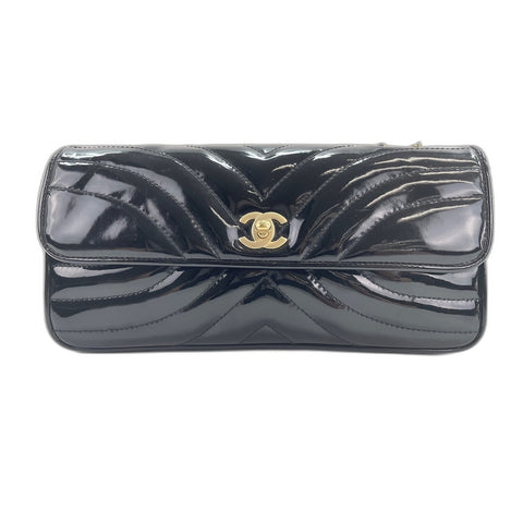 CHANEL Shoulder Bag black WS31826