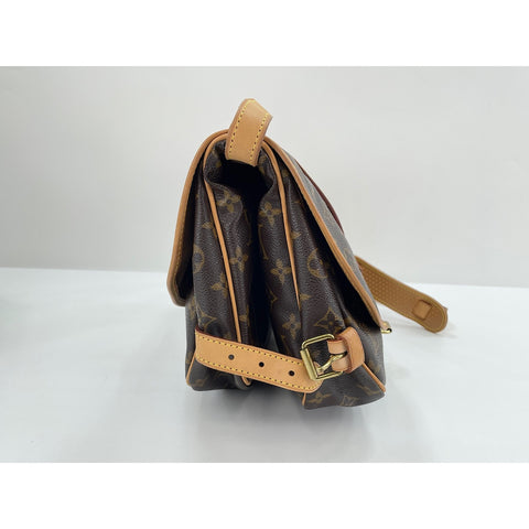 LOUIS VUITTON Saumur 30 Shoulder Bag Brown WS31829