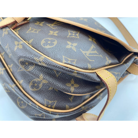 LOUIS VUITTON Saumur 30 Shoulder Bag Brown WS31829