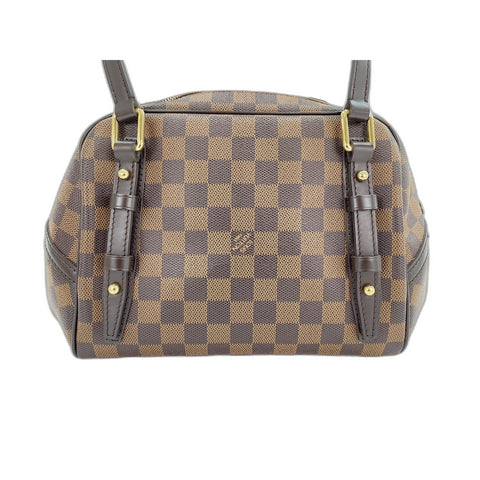 LOUIS VUITTON Rivington PM Handbag Brown WS31832
