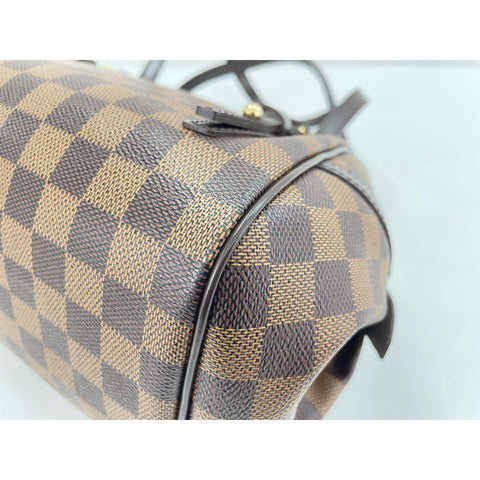 LOUIS VUITTON Damier Rivington PM Handbag Brown WS31832