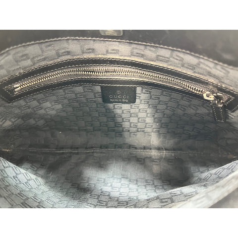 GUCCI Interlocking G Shoulder Bag black WS31833
