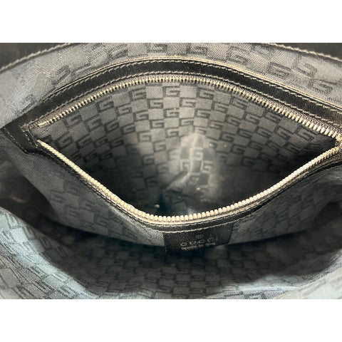 GUCCI Interlocking G Shoulder Bag black WS31833