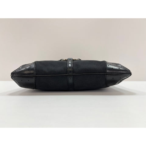 GUCCI Interlocking G Shoulder Bag black WS31833
