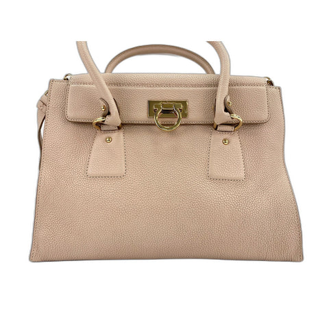 Salvatore Ferragamo 2WAY Handbag beige WS31836