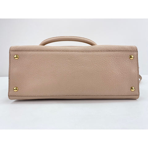 Salvatore Ferragamo 2WAY Handbag beige WS31836