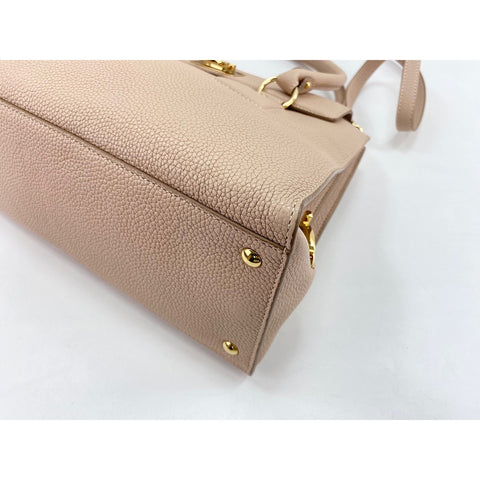 Salvatore Ferragamo 2WAY Handbag beige WS31836
