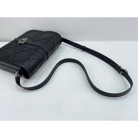 Christian Dior Canage Cosmo Shoulder Bag black WS31837