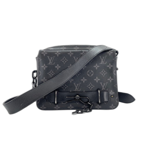 LOUIS VUITTON Steamer Shoulder Bag black WS31838