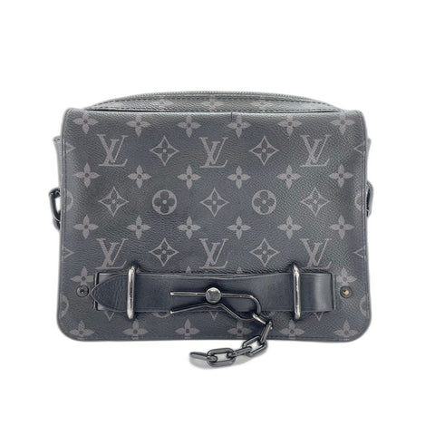 LOUIS VUITTON Steamer Shoulder Bag black WS31838