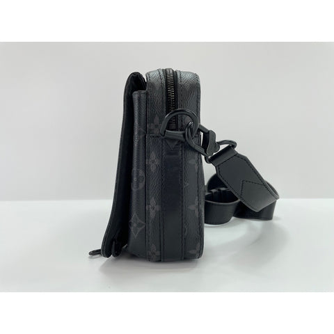 LOUIS VUITTON Steamer Shoulder Bag black WS31838