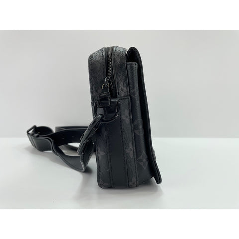 LOUIS VUITTON Steamer Shoulder Bag black WS31838