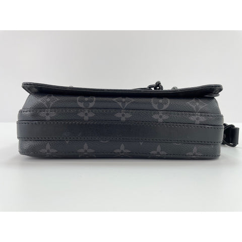 LOUIS VUITTON Steamer Shoulder Bag black WS31838