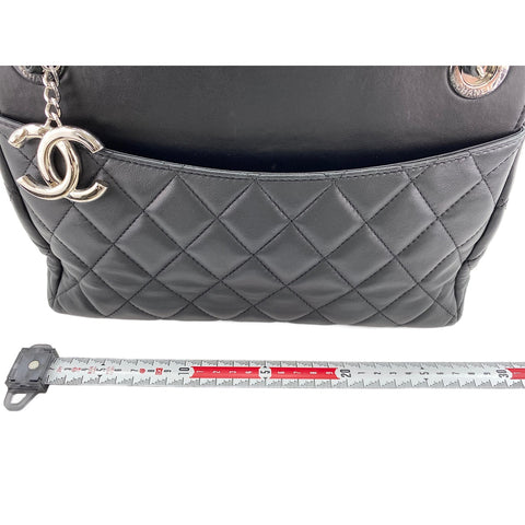 CHANEL Matrasse Shoulder Bag black WS31841