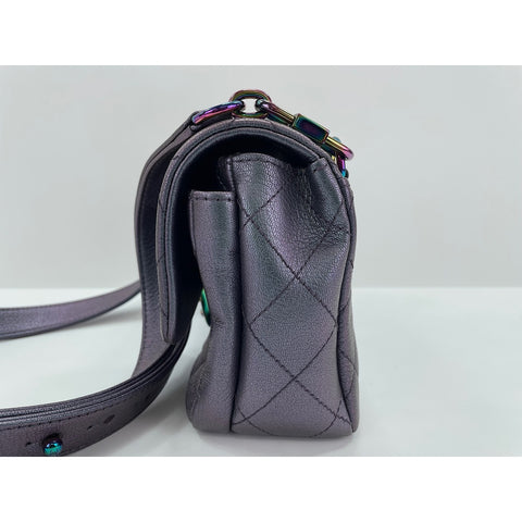 CHANEL Matrasse Shoulder Bag purple WS31849