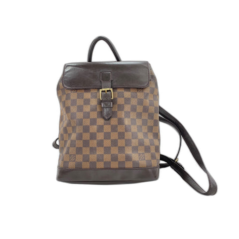 LOUIS VUITTON Damier Soho Backpack  Daypack Brown WS31850