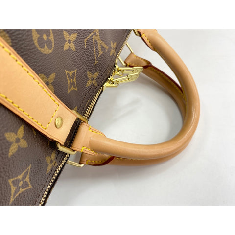 LOUIS VUITTON 2WAY Keepall Bandoulire 60 Handbag Brown WS31852