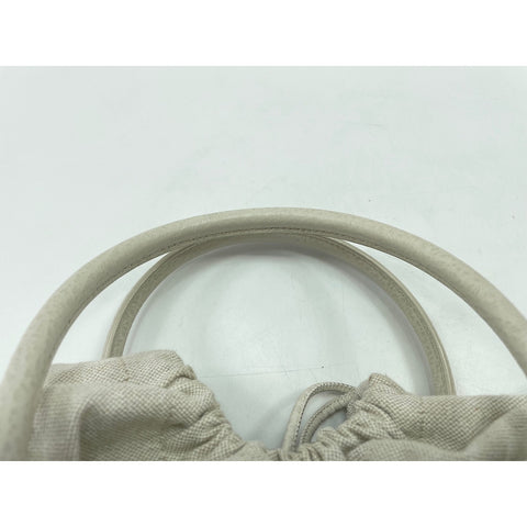 Maison Margiela 2WAY 5AC Drawstring Bag Handbag white WS31855
