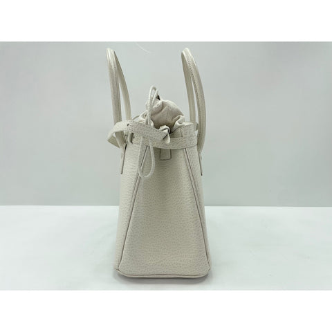 Maison Margiela 2WAY 5AC Drawstring Bag Handbag white WS31855