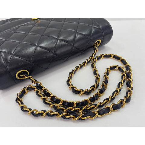 CHANEL 25 Shoulder Bag black WS31856