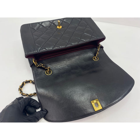 CHANEL 25 Shoulder Bag black WS31856