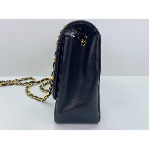 CHANEL 25 Shoulder Bag black WS31856