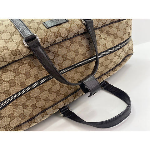 GUCCI 2WAY Handbag Brown WS31857